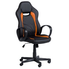 Игровое кресло Wood Garden Carmen 7525, черный/оранжевый цвет цена и информация | Офисные кресла | 220.lv