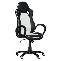 Игровое кресло Wood Garden Carmen 7502, белый/черный цвет цена и информация | Офисные кресла | 220.lv