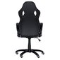 Spēļu krēsls Wood Garden Carmen 7502, balts/melns cena un informācija | Biroja krēsli | 220.lv