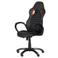 Spēļu krēsls Wood Garden Carmen 7502, melns/oranžs cena un informācija | Biroja krēsli | 220.lv