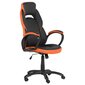 Spēļu krēsls Wood Garden Carmen 7511, melns/oranžs cena un informācija | Biroja krēsli | 220.lv