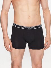 Bokseršorti EMPORIO ARMANI 111473 3R717 21320 Nero 545665904, 3gb cena un informācija | Vīriešu apakšbikses | 220.lv