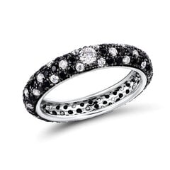 Серебряное кольцо со шпинелями и цирконами цена и информация | Кольца | 220.lv