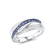 Серебряное кольцо с цирконами 0013001800247 цена и информация | Кольца | 220.lv