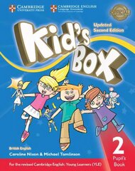 Kid's Box Level 2 Pupil's Book British English Updated edition цена и информация | Пособия по изучению иностранных языков | 220.lv