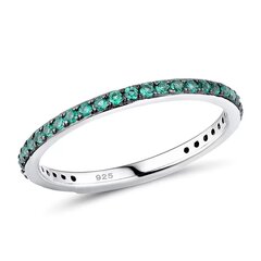 Серебряное кольцо со шпинелями цена и информация | Кольца | 220.lv