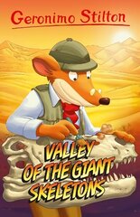 Geronimo Stilton: Valley of the Giant Skeletons cena un informācija | Grāmatas pusaudžiem un jauniešiem | 220.lv