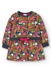 BOBOLI Stretchy Fleece With A Flower Print 520237741 цена и информация | Платья для девочек | 220.lv