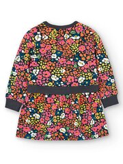 BOBOLI Stretchy Fleece With A Flower Print 520237741 цена и информация | Платья для девочек | 220.lv