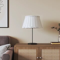 Lampas abažūrs, balts, Ø50x30 cm, pīts cena un informācija | Galda lampas | 220.lv