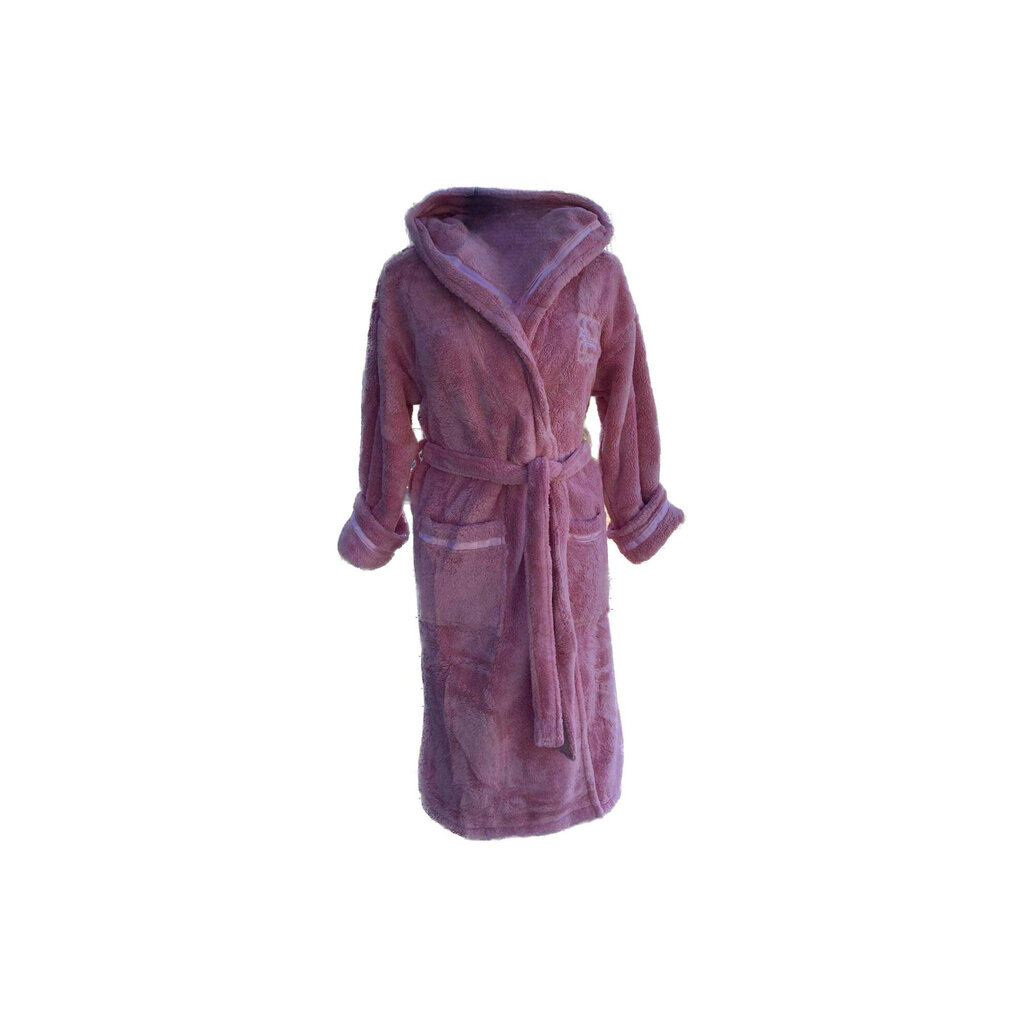 Halāts ar kapuci sievietēm Queen, rozā cena un informācija | Sieviešu halāti | 220.lv