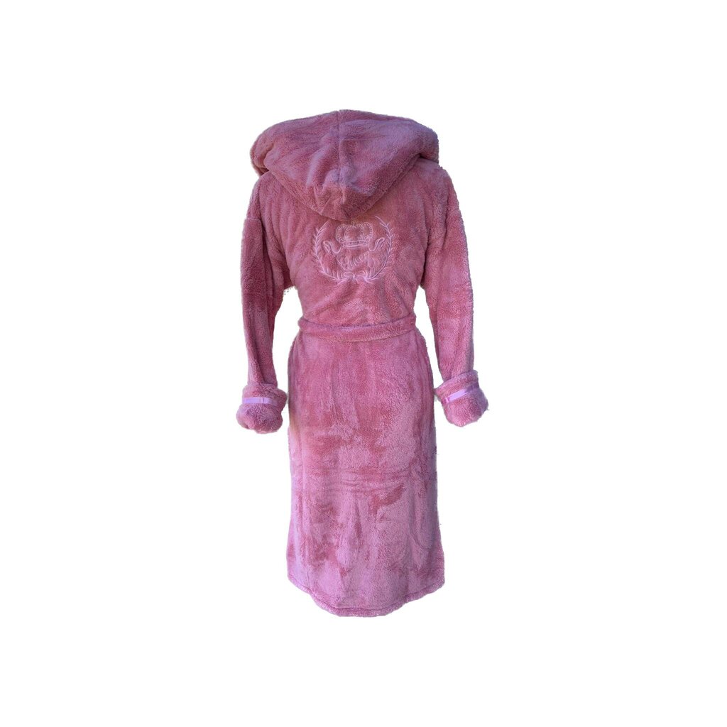 Halāts ar kapuci sievietēm Queen, rozā цена и информация | Sieviešu halāti | 220.lv