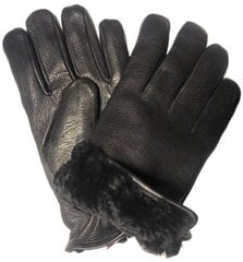 Перчатки из оленьей кожи для мужчин цена и информация | Мужские шарфы, шапки, перчатки | 220.lv