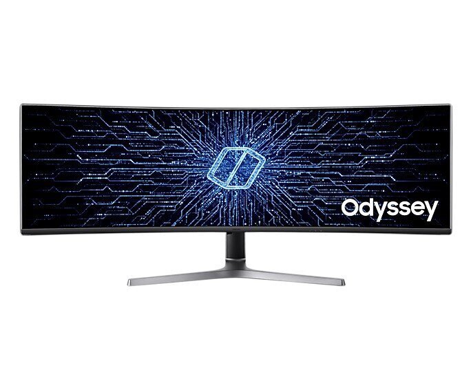 Samsung Odyssey RG90S 124 cm (48,8 collas) 5120 x 1440 pikseļi 4K Ultra HD LCD melns cena un informācija | Monitori | 220.lv