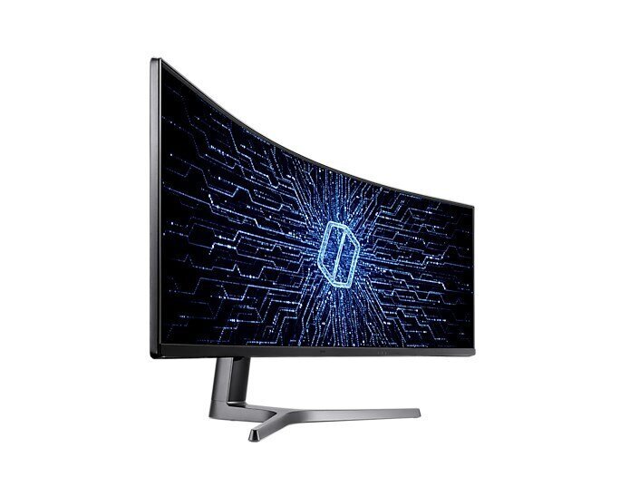 Samsung Odyssey RG90S 124 cm (48,8 collas) 5120 x 1440 pikseļi 4K Ultra HD LCD melns cena un informācija | Monitori | 220.lv