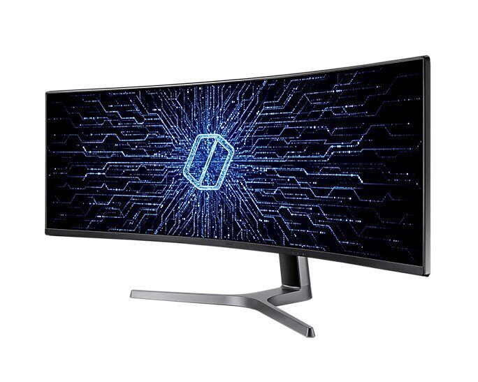 Samsung Odyssey RG90S 124 cm (48,8 collas) 5120 x 1440 pikseļi 4K Ultra HD LCD melns cena un informācija | Monitori | 220.lv