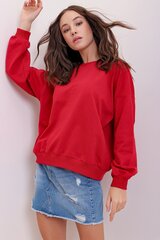Sieviešu džemperis, sarkans cena un informācija | Jakas sievietēm | 220.lv