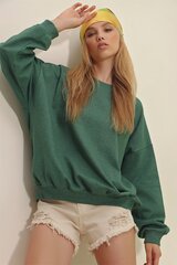 Sieviešu džemperis, zaļš cena un informācija | Jakas sievietēm | 220.lv