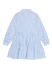 TOMMY HILFIGER Lurex Stripe Shirt Dress Kg0Kg075720A5 Blue Stripe 540125376 цена и информация | Платья для девочек | 220.lv