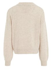 TOMMY HILFIGER Essential Soft Wool Cnk Sweater Kg0Kg07801G4Z Merino Melange 540125400 цена и информация | Свитеры, жилетки, пиджаки для девочек | 220.lv