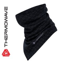 Šalle THERMOWAVE Merino Origin Black цена и информация | Мужские шарфы, шапки, перчатки | 220.lv