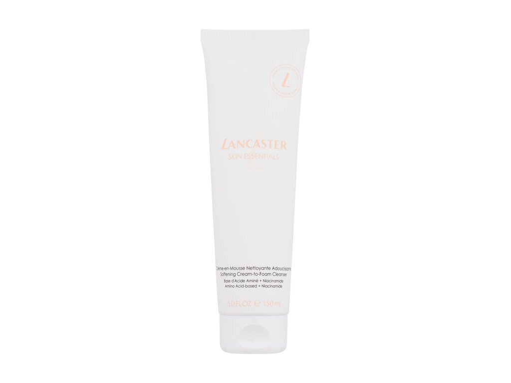 Sejas attīrīšanas līdzeklis Lancaster Skin Essentials Cream-to-Foam Cleanser, 150 ml cena un informācija | Sejas ādas kopšana | 220.lv