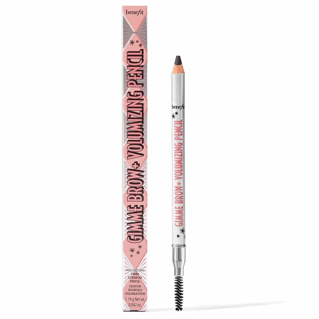 Uzacu zīmulis Benefit Cosmetics Gimme Brow + Volumizing Pencil 06 Cool Soft Black, 1,19g цена и информация | Uzacu krāsas, zīmuļi | 220.lv