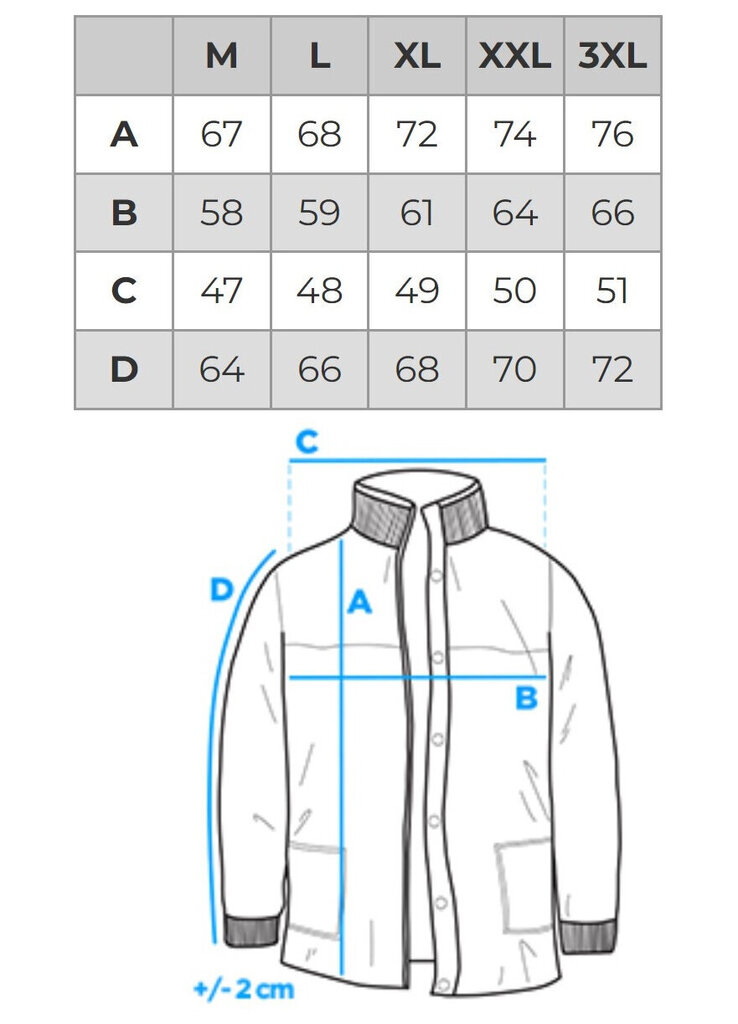 Ziemas jaka vīriešu Edoti C572 cena un informācija | Vīriešu virsjakas | 220.lv