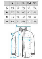Ziemas jaka vīriešu Edoti C573 cena un informācija | Vīriešu virsjakas | 220.lv