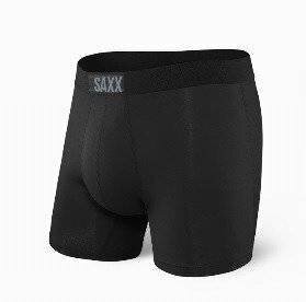 Bokseršorti vīriešiem, SAXX VIBE BOXER BRIEF 2pack BLACK/BLACK 64667-600 цена и информация | Vīriešu apakšbikses | 220.lv