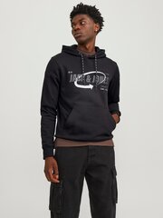 Jack & Jones džemperis vīriešiem 12245714*02, melns cena un informācija | Vīriešu jakas | 220.lv