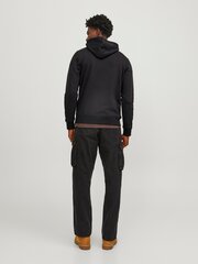 Jack & Jones džemperis vīriešiem 12245714*02, melns cena un informācija | Vīriešu jakas | 220.lv