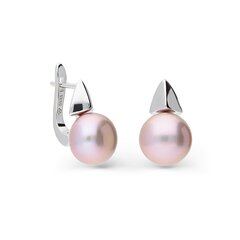 Серебряные серьги с подвеской и жемчугом Silver Pearls для женщин W60887171 1000000036241 цена и информация | Серьги | 220.lv