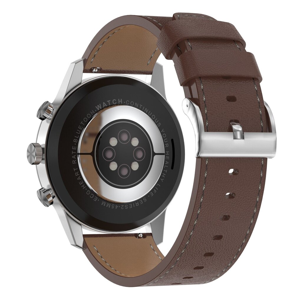 DT NO.1 DT70+ Black Leather cena un informācija | Viedpulksteņi (smartwatch) | 220.lv