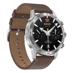 DT NO.1 DT70+ Silver Leather цена и информация | Смарт-часы (smartwatch) | 220.lv