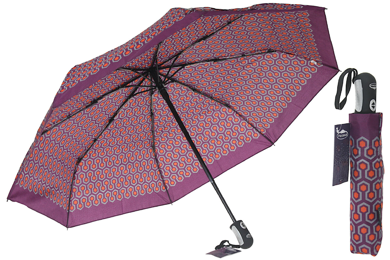 Automātiskais lietussargs sievietēm Parasol цена и информация | Lietussargi sievietēm | 220.lv