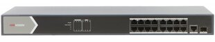 КОММУТАТОР POE DS-3E0518P-E 16-ПОРТОВЫЙ SFP Hikvision цена и информация | Коммутаторы (Switch) | 220.lv
