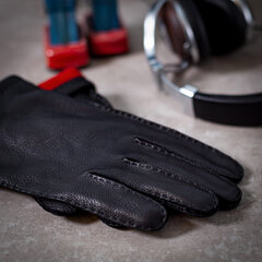 Перчатки мужские кожаные Kessler цена и информация | Мужские шарфы, шапки, перчатки | 220.lv
