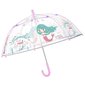 Mermaid caurspīdīgs lietussargs 42cm cena un informācija | Bērnu aksesuāri | 220.lv