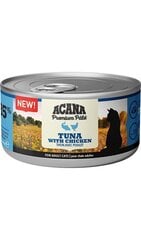 Acana Premium Pâté для кошек с тунцом и курицей, 85г, 8 шт. цена и информация | Консервы для котов | 220.lv