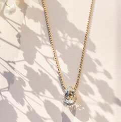Zelta kaklarota ar piekariņu ar briljantu Lilly Spring sievietēm W60535194 цена и информация | Украшения на шею | 220.lv