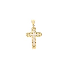 Zelta piekariņš-krustiņš Gold selection Unisex W55264423 цена и информация | Украшения на шею | 220.lv