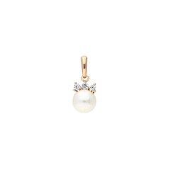 Zelta piekariņš un pērlēm Gold Pearls sievietēm W57267054 цена и информация | Украшения на шею | 220.lv