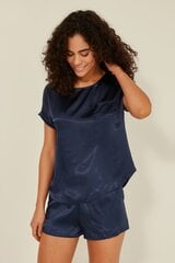 Pidžamas komplekts sievietēm, zils cena un informācija | Naktskrekli, pidžamas | 220.lv