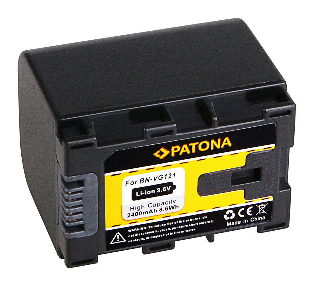 Patona BN-VG121 akumulators JVC videokamerai cena un informācija | Akumulatori videokamerām | 220.lv