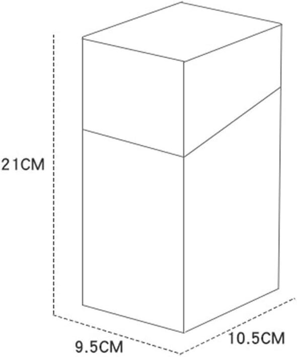 Make-up instrumentu un otu kastīte 21 x 10 x 9,5 cm cena un informācija | Veļas grozi un mantu uzglabāšanas kastes | 220.lv