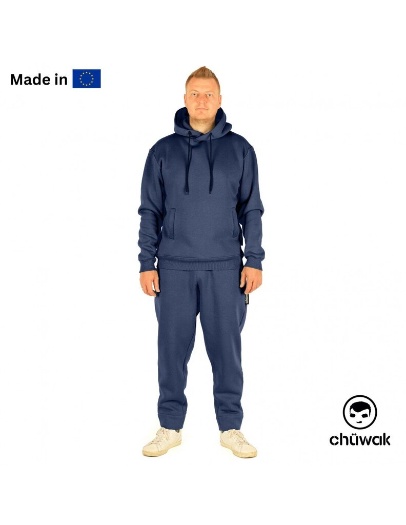 Džemperis Buggy Hoodie Exquisite Line Blue Indigo, Zils, unisex цена и информация | Vīriešu jakas | 220.lv