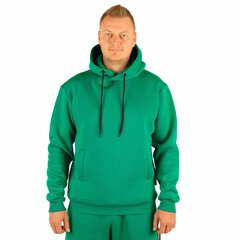 Džemperis Buggy Hoodie Exquisite Line Kelly Green, Zaļš, unisex cena un informācija | Vīriešu jakas | 220.lv