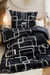 Jerry Fabrics gultasveļas komplekts Black and White Checks, 140x200, 2 daļu цена и информация | Постельное белье | 220.lv