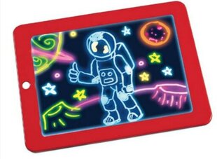 Доска для рисования с подсветкой Magic Pad 3DX9 цена и информация | Развивающие игрушки | 220.lv